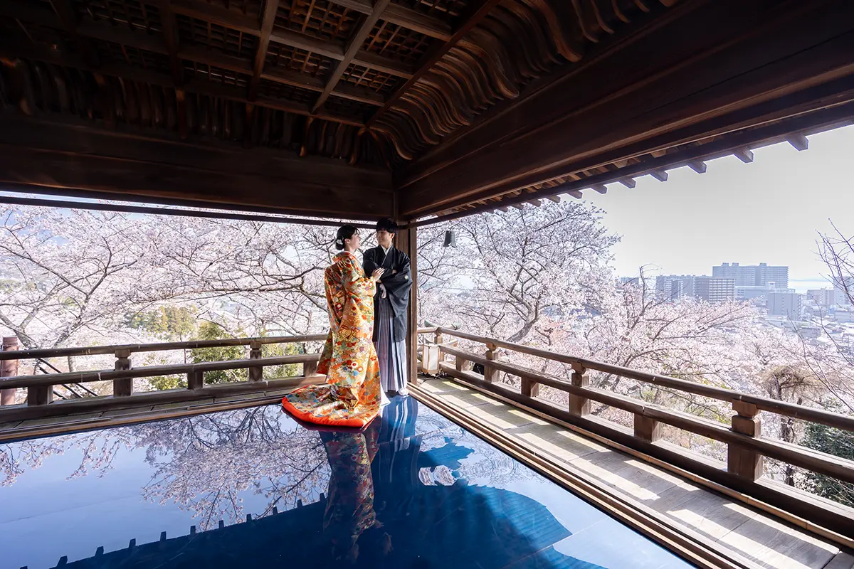 三井寺観月舞台